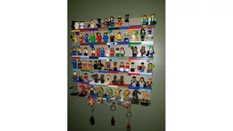 Minifig Wall Display