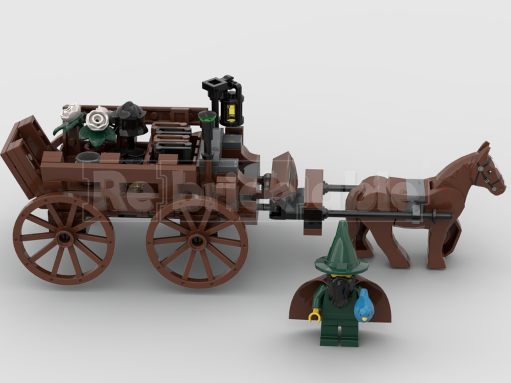 Lego Wandering Wizard Cart