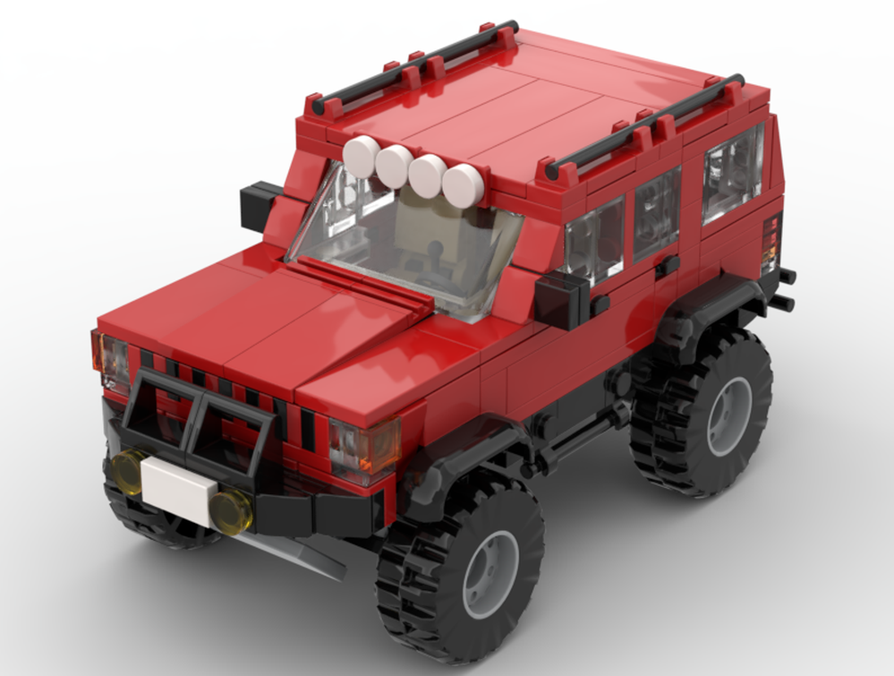 Lego Jeep Cherokee XJ Offroad