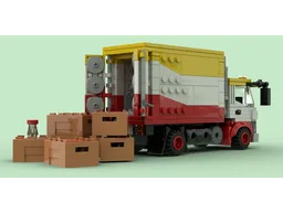 Cola Delivery Truck
