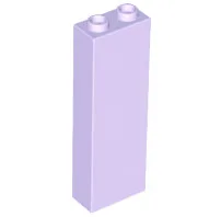 Brick 1 x 2 x 5 / Lavender