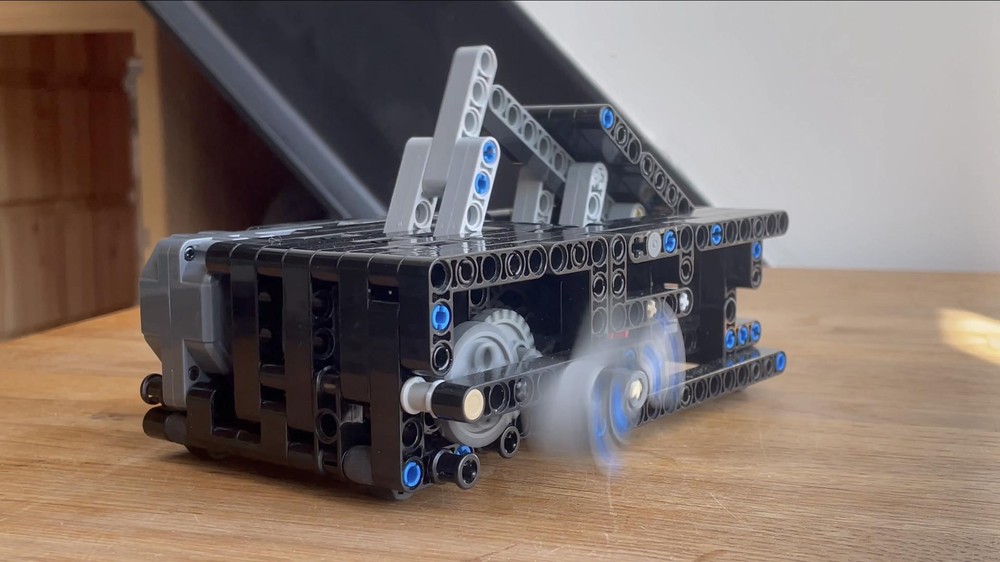 Lego Mechanical Useless Machine