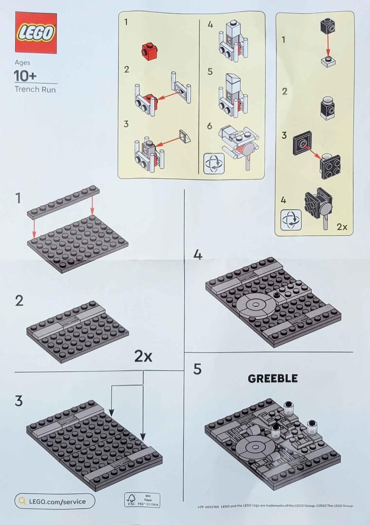Lego Trench Run