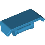 Lego Spoiler 2 x 4 with Handle [Plain] / Dark Azure
