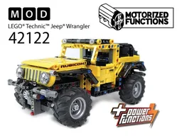 421212 Jeep® Wrangler RC MOD for Power Function Motors