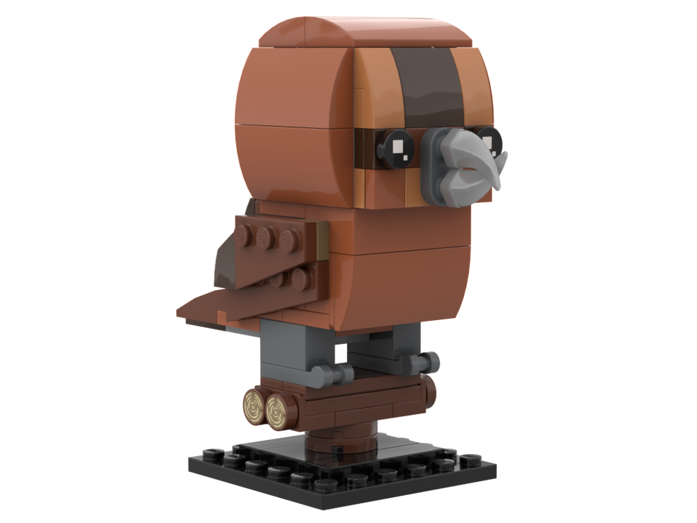 Lego Scottish Crossbill (Male): Birdheadz