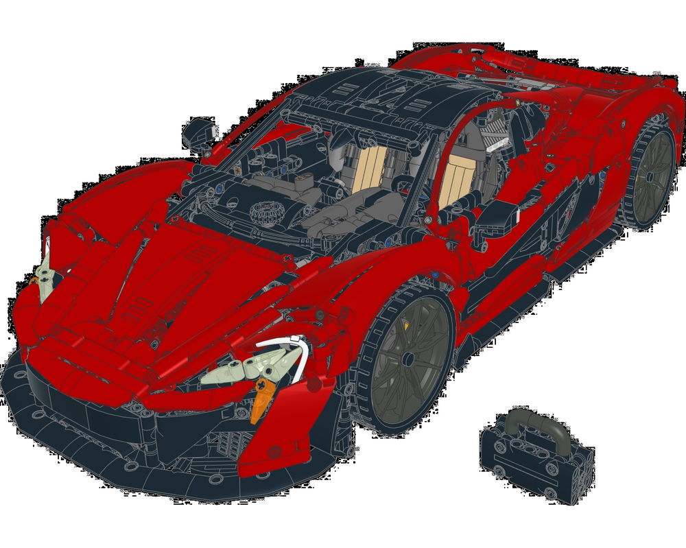 Lego Extra Pimped McLaren P1