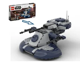 75283 redesigned "Armored Assault Tank (AAT)" (Alternative MOC)