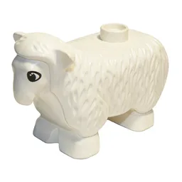 Duplo Animal Sheep / White