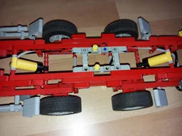 Trailer with swap container