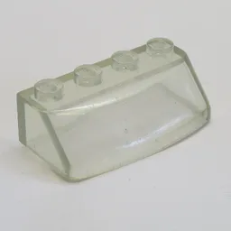 Windscreen 2 x 4 x 1 Curved Front / Trans-Clear