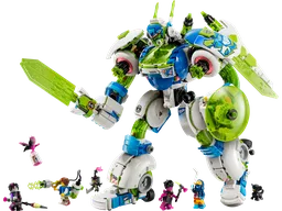 Mateo and Z-Blob the Knight Battle Mech