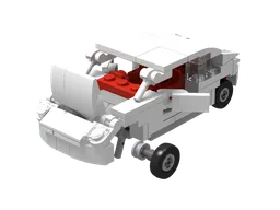 Replica of Corgi 341-Mini Marcos GT850 “Golden Jacks”
