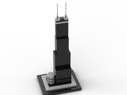 LEGO Architecture 21001 John Hancock Centre in the scale 2:1