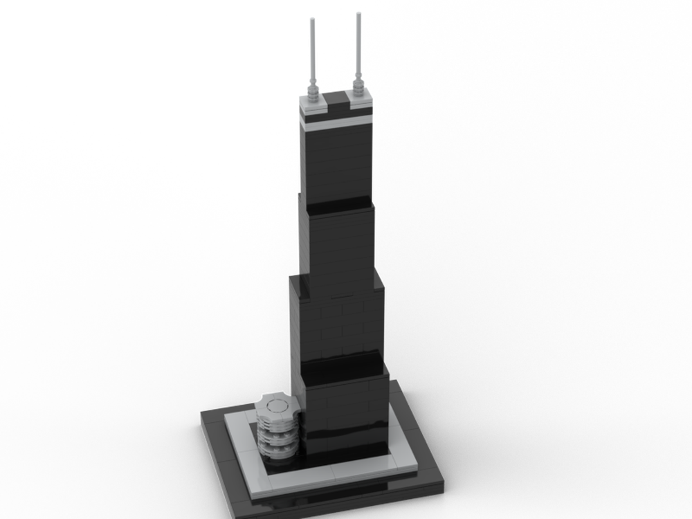 LEGO Architecture 21001 John Hancock Centre in the scale 2:1