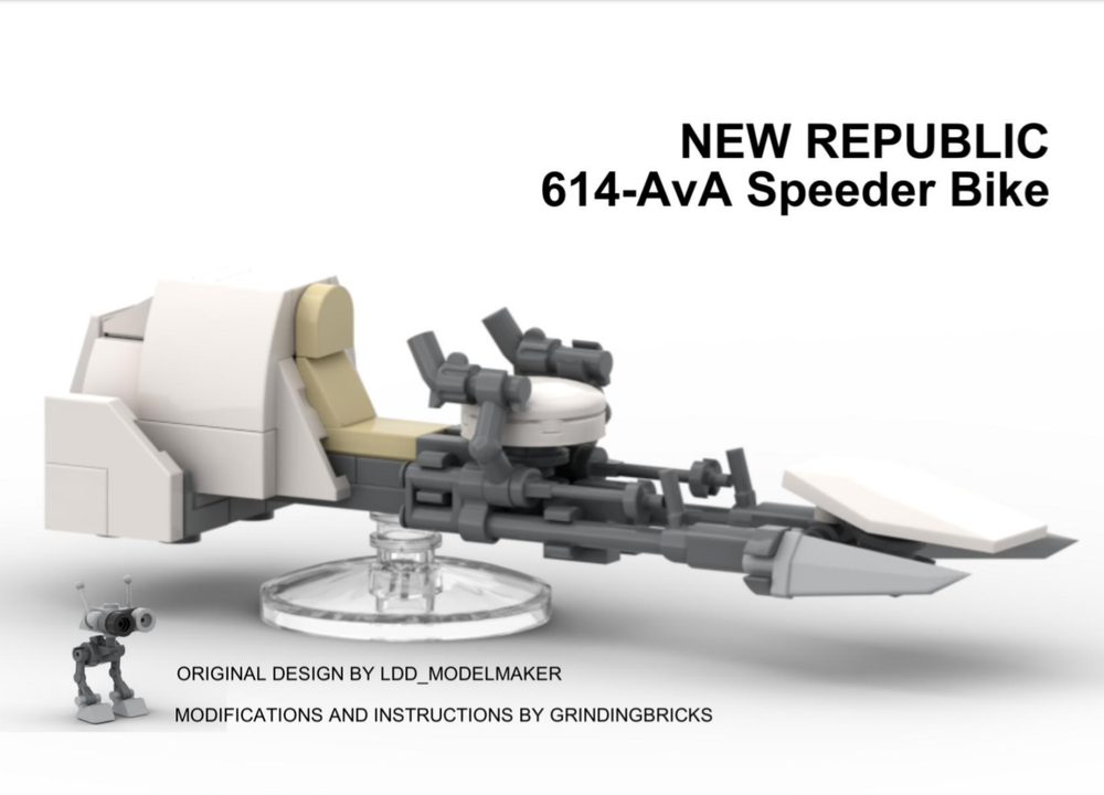 Lego New Republic 614-AvA Speeder Bike