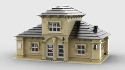 Detailed building