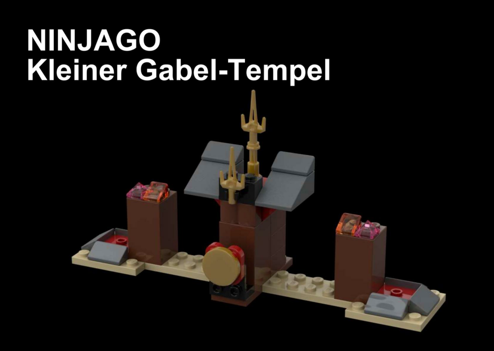 Lego Ninjago Little Fork-Temple | Kleiner Gabel-Tempel