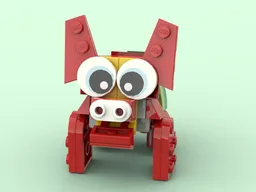 red pig