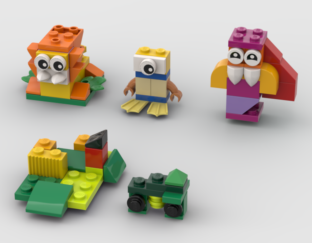 Lego Alt Builds for Set 11017