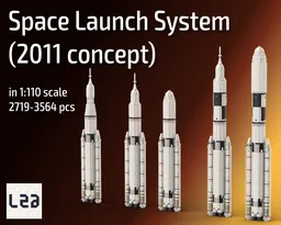 NASA Space Launch System - 2011 concept (SLS) (1:110 scale)