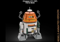 Chopper C1-10P 75416 MOD - Rebels Animated Version