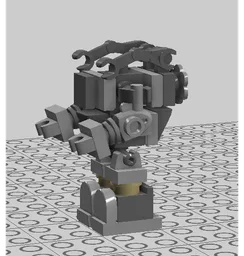 Minifigure scale Fallout Power Armor