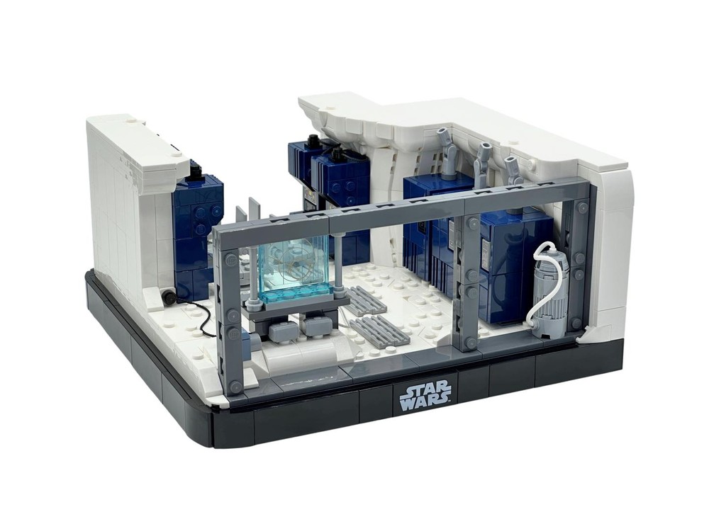 Lego Hoth Echo Base Command Center Diorama MOC