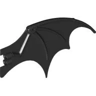 Creature Body Part, Dragon Wing 19 x 11 [Plain] / Black