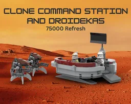 Clone Command Station And Droidekas 75000 Refresh
