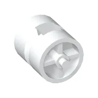Wheel Centre Wide with Stub Axles [Tricycle] / White