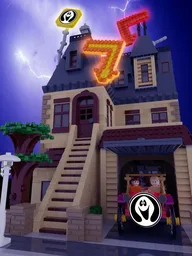 Filmation's Ghostbuster headquarter