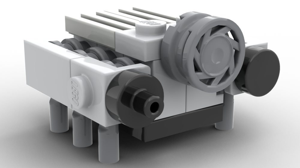 Lego 6-Cylinder Boxer Engine