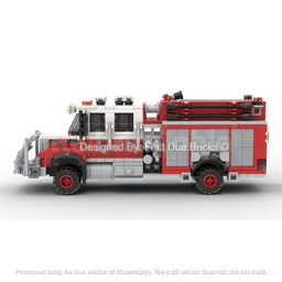 4x4 Brush Fire Engine