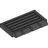 Lego Hinge Train Gate 2 x 4 / Black