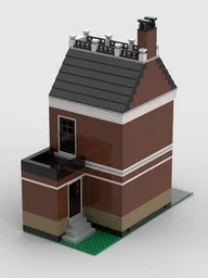 half baseplate modular building