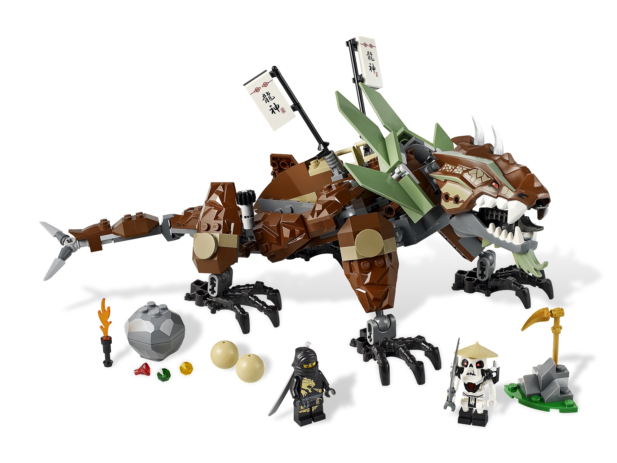 Lego Earth Dragon Defense