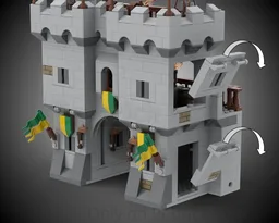 Modular Castle Gatehouse