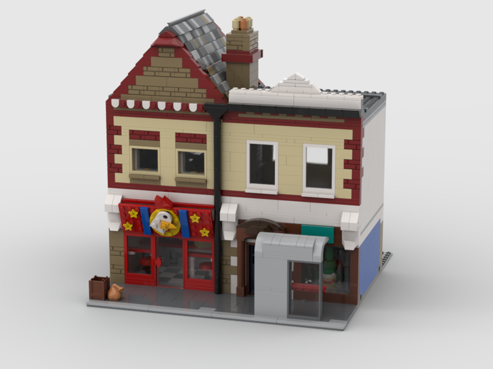 Lego South London chicken shop