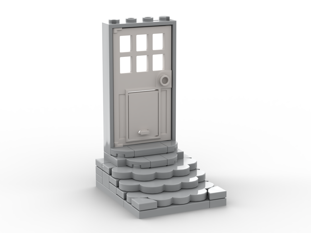 Lego Door and Stairs