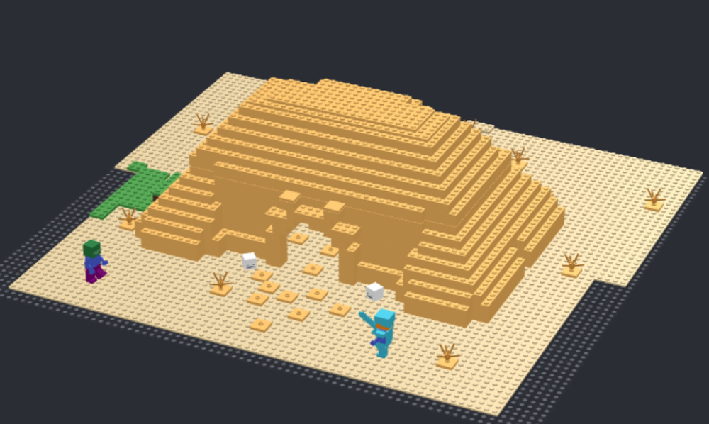 Lego Desert Temple / Wüsten Tempel