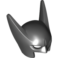Lego Mask, Batman Cowl with Long Ears / Black