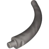 Lego Animal Body Part / Plant, Tail / Claw / Horn / Branch / Tentacle, End Section / Pearl Light Gray