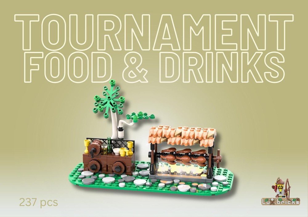 Lego Lion Knights' Tournament: Food and Drinks