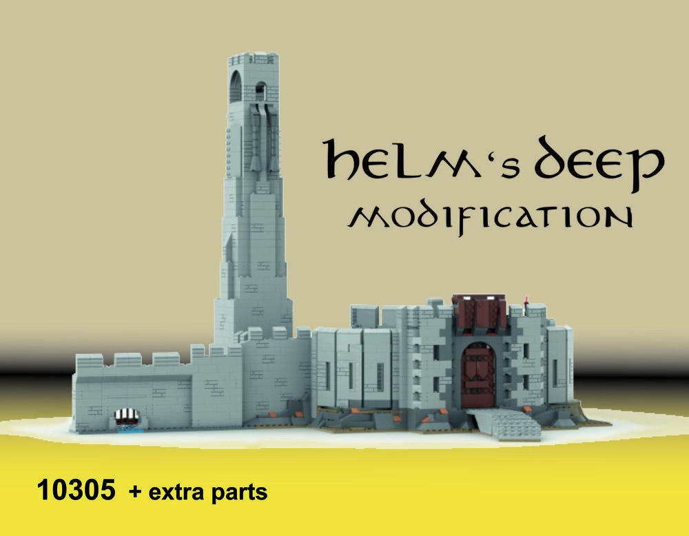 Lego Helm's Deep Modification