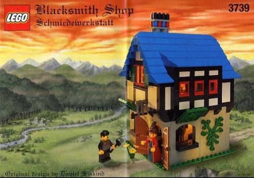 Lego Blacksmith Shop