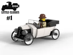 Little classics #1 - White car