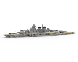 IJN Kongo Battleship MOC