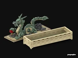 Oriental Dragon Statue