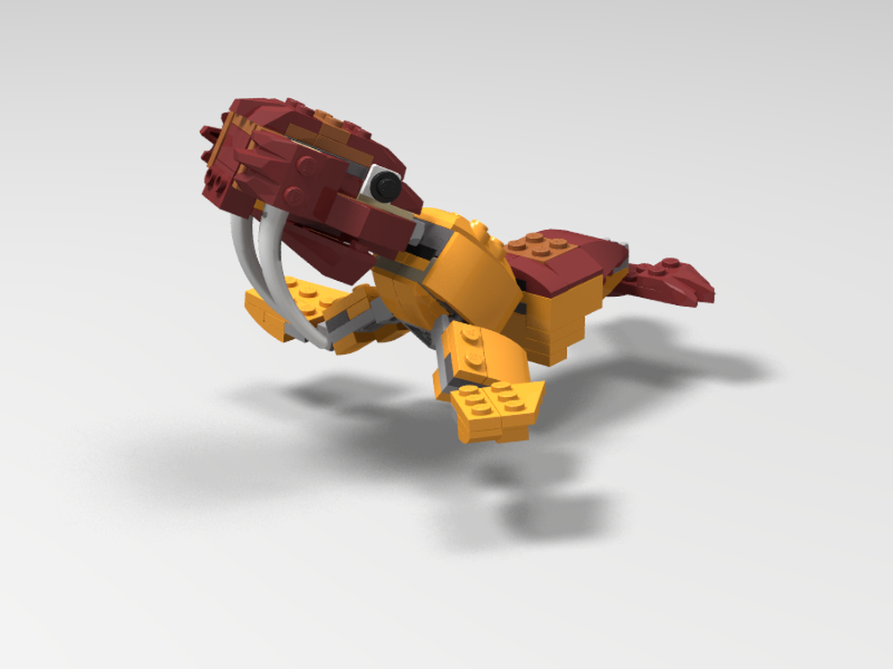 Lego 31112MOC Atlantic Walrus